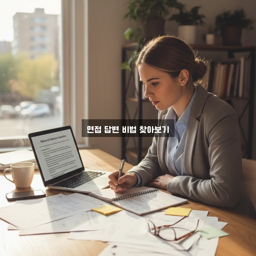 면접 질문 답변 조회 방법 완벽 가이드 알아보기 관련 이미지 3