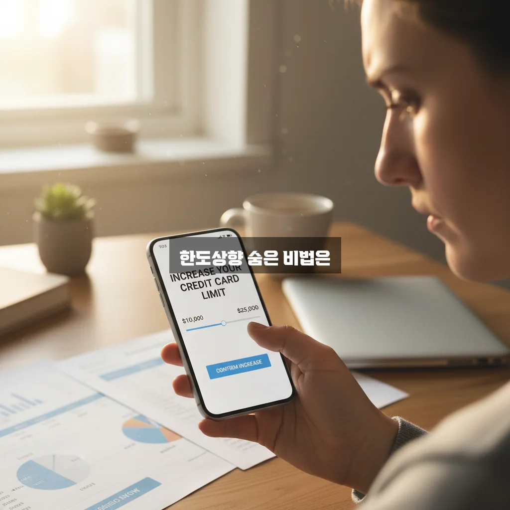 모바일로 신용카드 한도 상향 쉽게 확인하는 방법 완벽 정리 관련 이미지 1