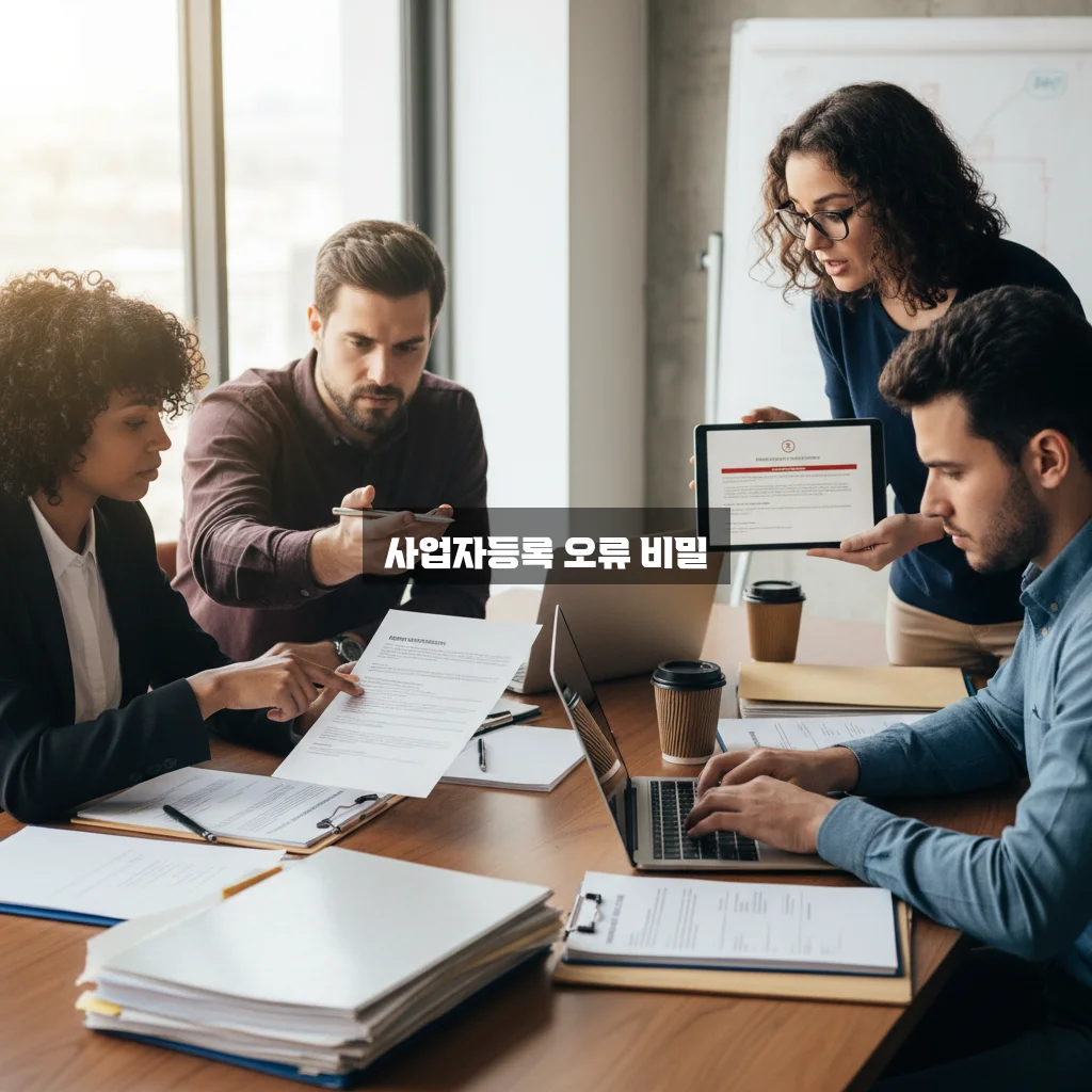 사업자등록 신청 오류 해결 완벽 가이드 알아보기 관련 이미지 3