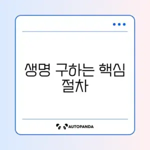 심폐소생술 방법과 준비서류 완벽 체크리스트 알아보기