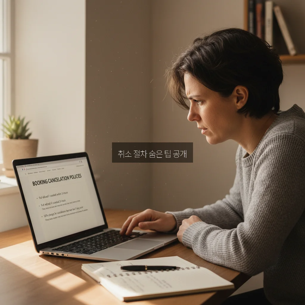 숙소 예약 취소, 어디서 어떻게 하는지 완벽 정리 가이드 관련 이미지 2
