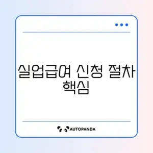 실업급여 수급자격 인정 신청 수수료 완벽 정리 가이드