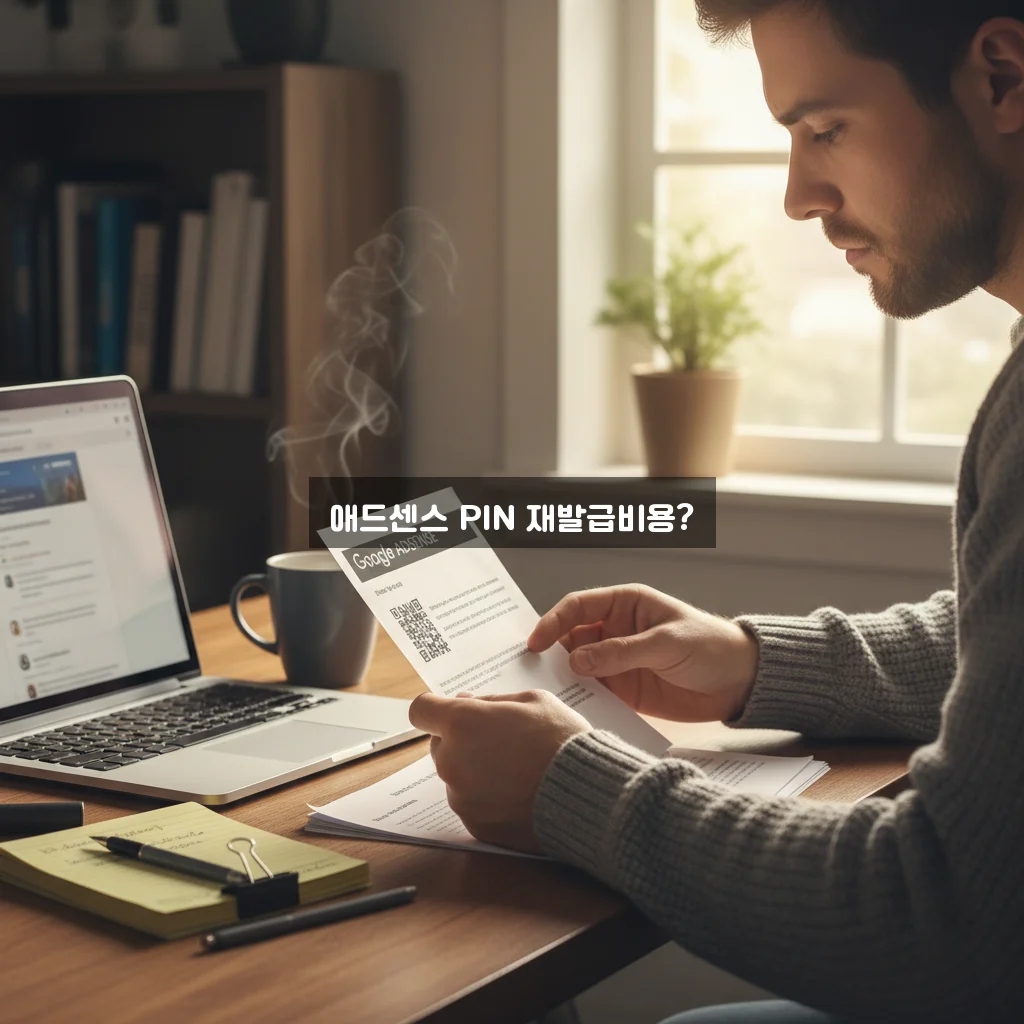 애드센스 PIN 우편 재발급 비용 완벽 정리와 최신 정보 알아보기 관련 이미지 3