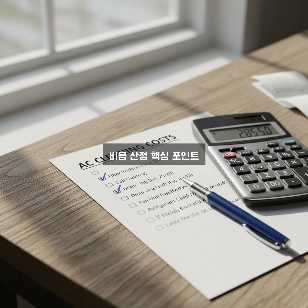에어컨 청소 비용 설정 방법 완벽 정리 체크리스트 알아보기 관련 이미지 1