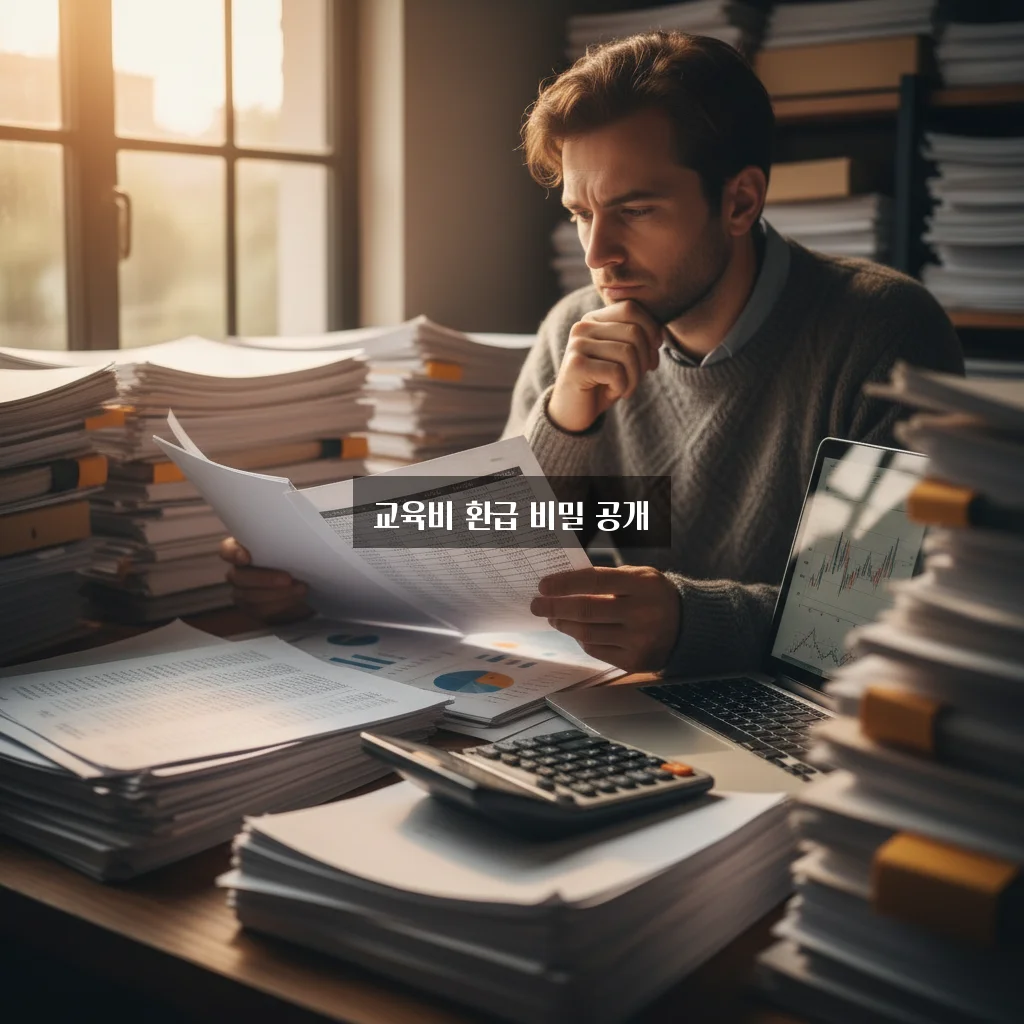 연말정산 교육비 공제 환불 최신 방법 완벽 정리 알아보기 관련 이미지 1