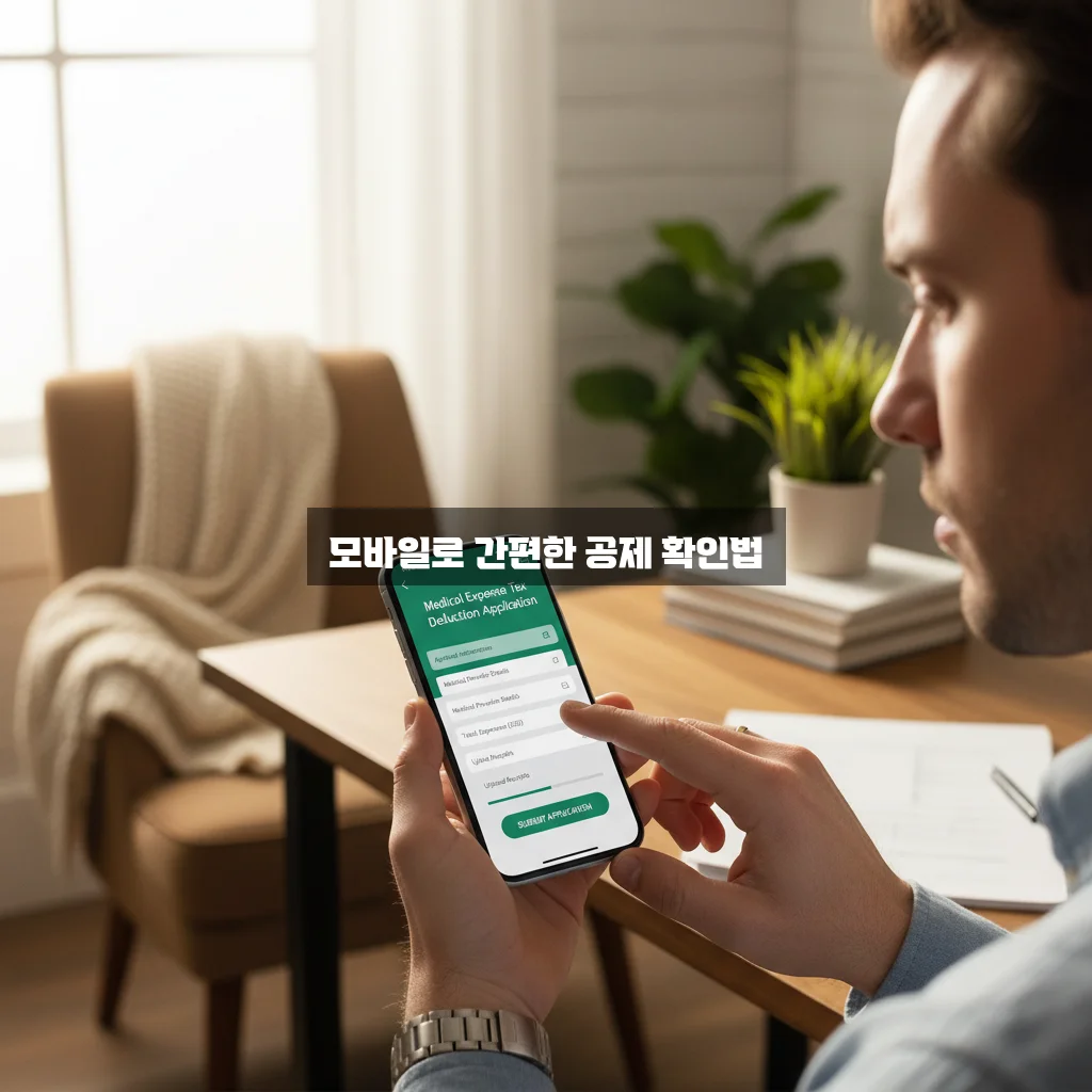 연말정산 의료비 공제 모바일로 간편하게 확인하는 방법 완벽 정리 관련 이미지 1