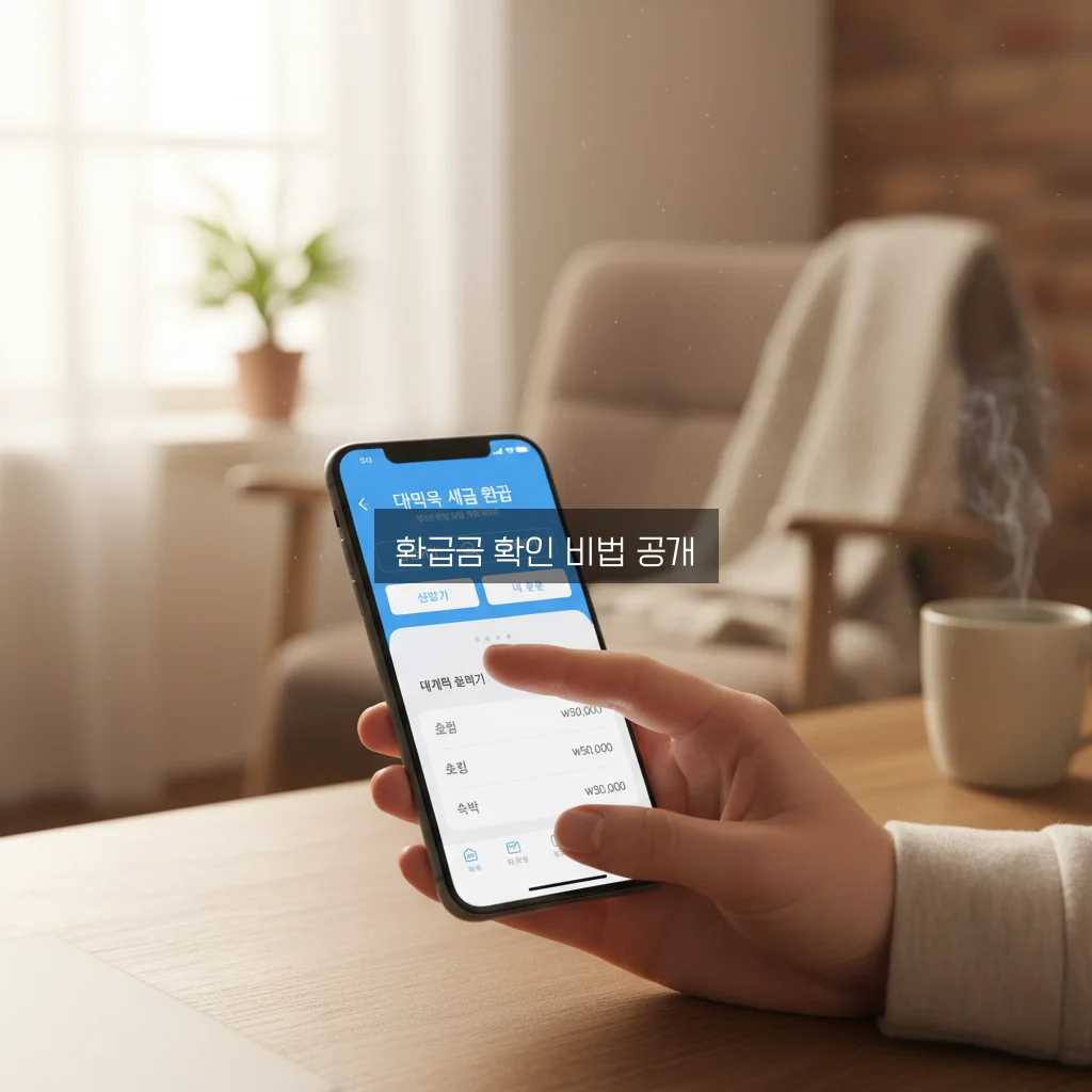 연말정산 환급금 조회 쉽고 빠른 방법 단계별 가이드 알아보기 관련 이미지 2