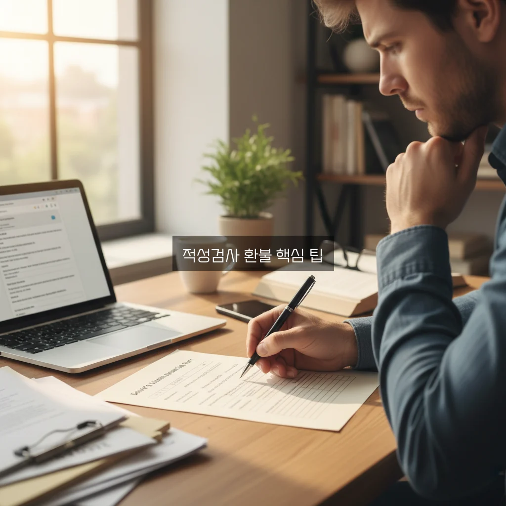 운전면허 적성검사 환불 쉽고 빠른 방법 완벽 정리 관련 이미지 1