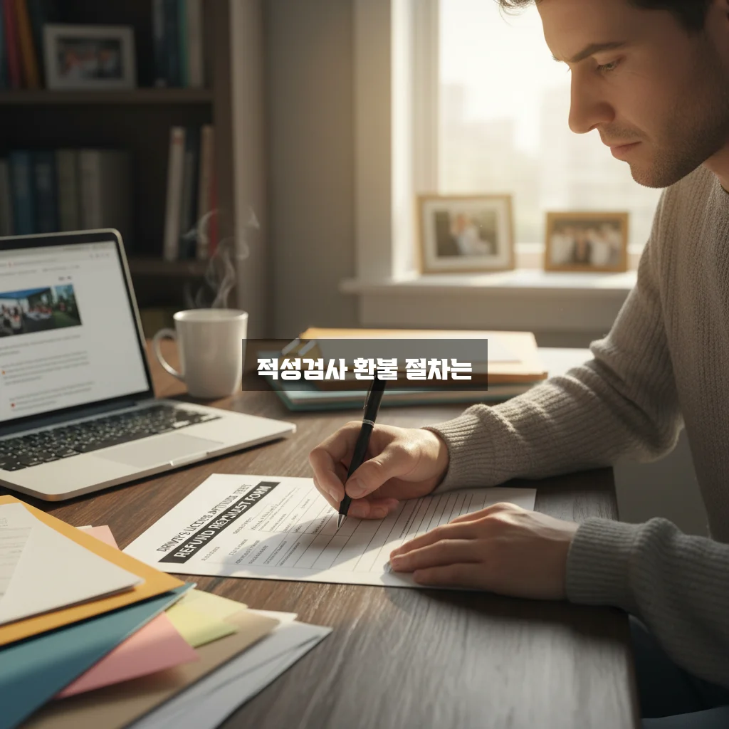 운전면허 적성검사 환불 쉽고 빠른 방법 완벽 정리 관련 이미지 3