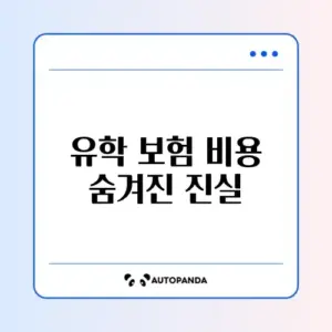 유학 보험 수수료 단계별 완벽 정리 가이드
