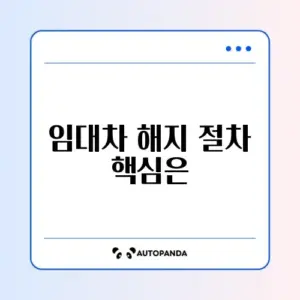 임대차계약 해지 확인 방법 완벽 가이드 알아보기
