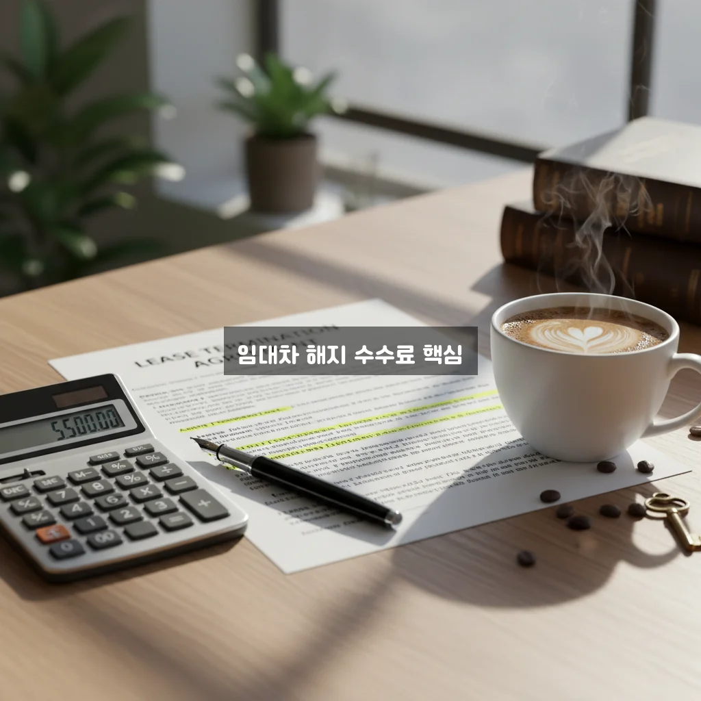 임대차계약 해지 수수료 완벽 정리 가이드 관련 이미지 2