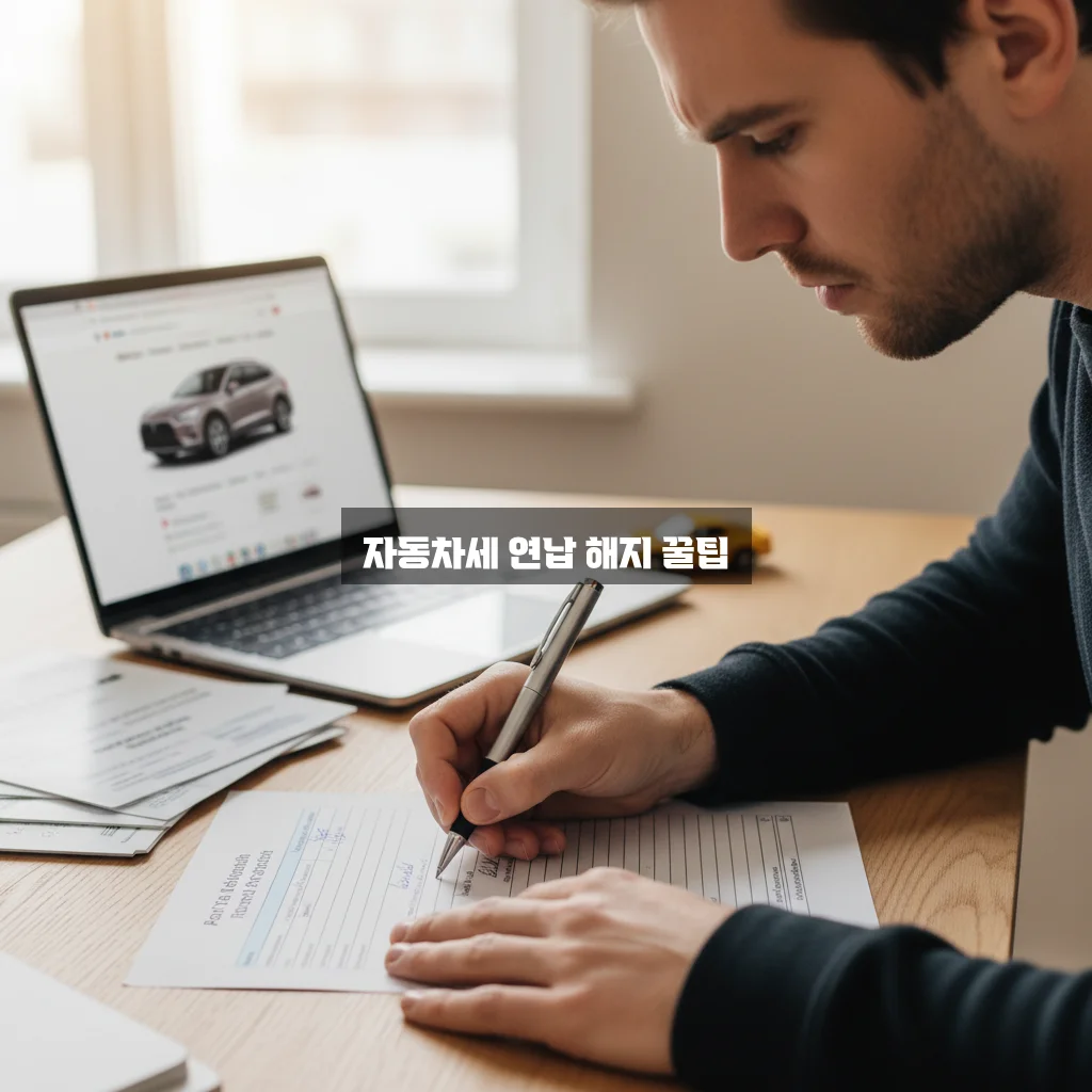 자동차세 연납 신청 해지하는 간단한 방법 완벽 정리 관련 이미지 1