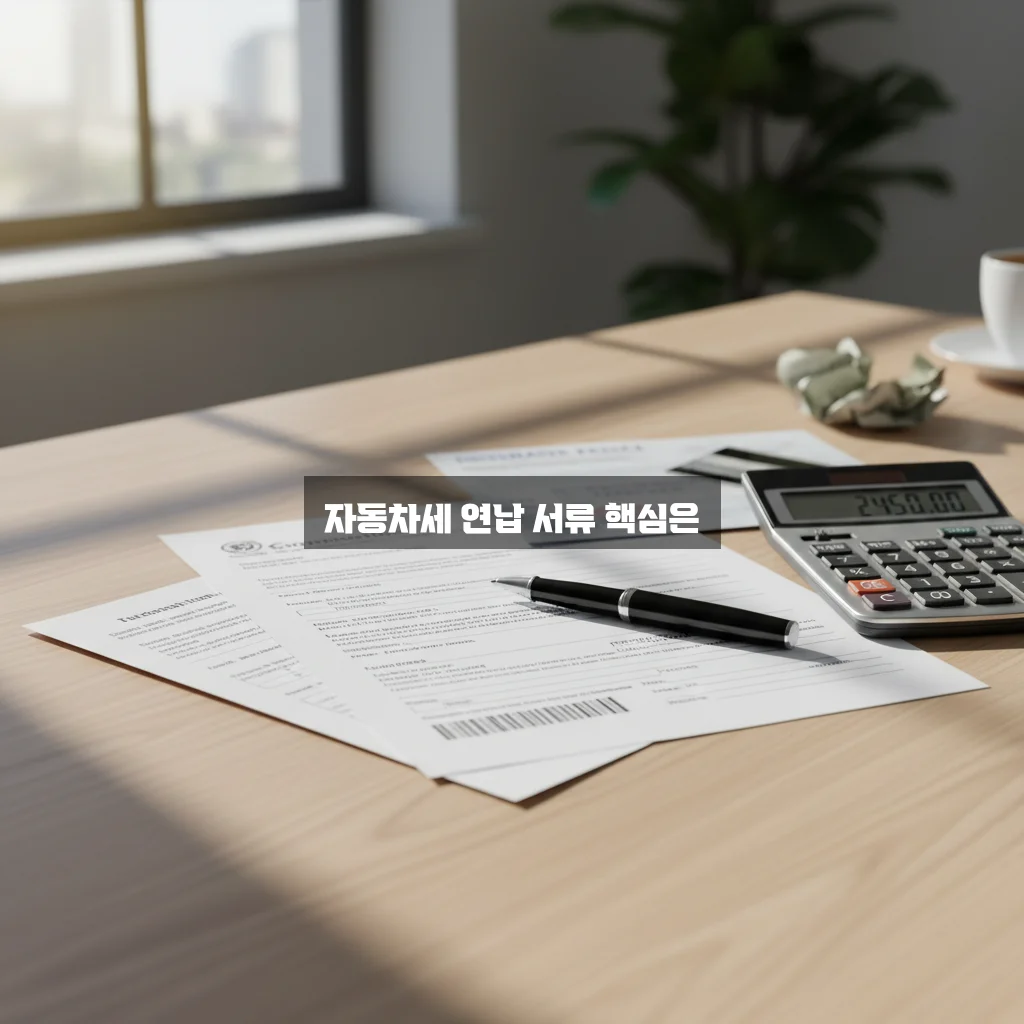 자동차세 연납 신청에 꼭 필요한 서류 완벽 정리 가이드 관련 이미지 1