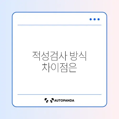 운전면허 적성검사 비교, 단계별 완벽 가이드 알아보기 썸네일