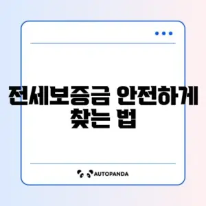 HUG 전세보증보험 청구 방법 완벽 정리 가이드