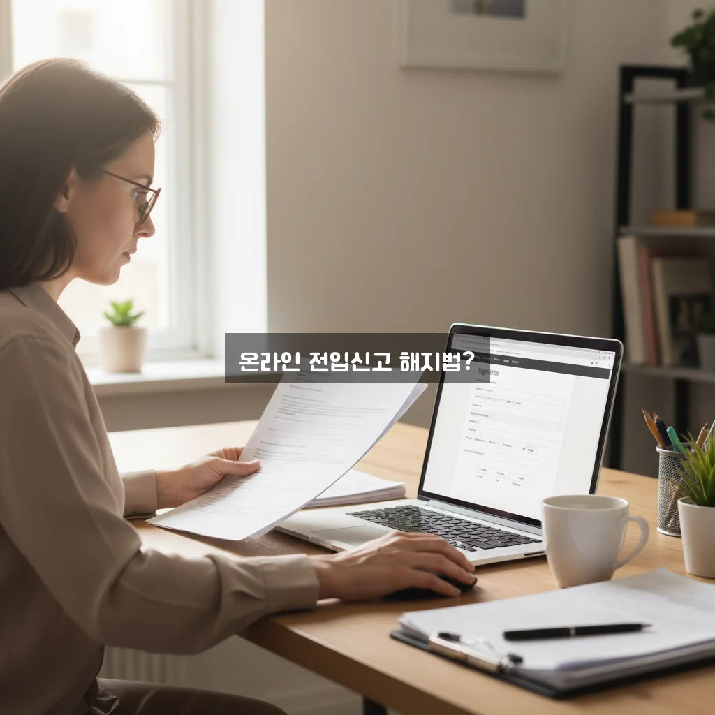 전입신고 온라인 신청 해지 완벽 정리 2026 방법 관련 이미지 3