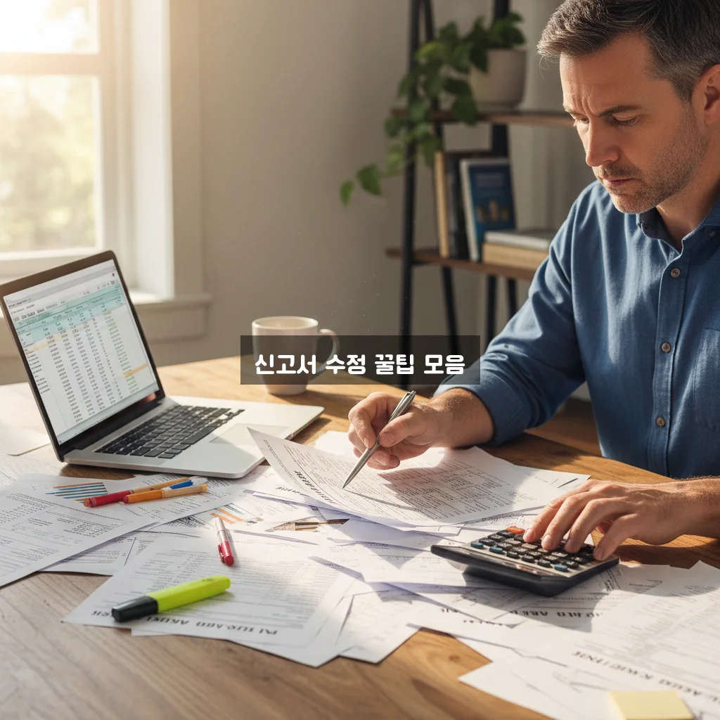 종합소득세 신고서 수정 오류 완벽 정리 가이드 알아보기 관련 이미지 3