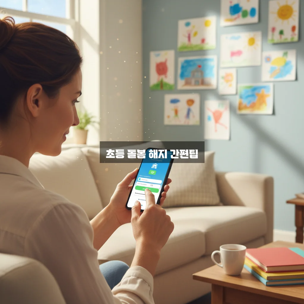 초등 돌봄교실 신청 해지, 모바일로 간편하게 하는 방법 알아보기 관련 이미지 1