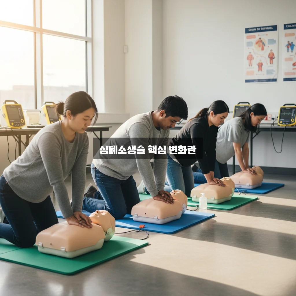 최신 심폐소생술 방법과 확인법 완벽 정리 알아보기 관련 이미지 2