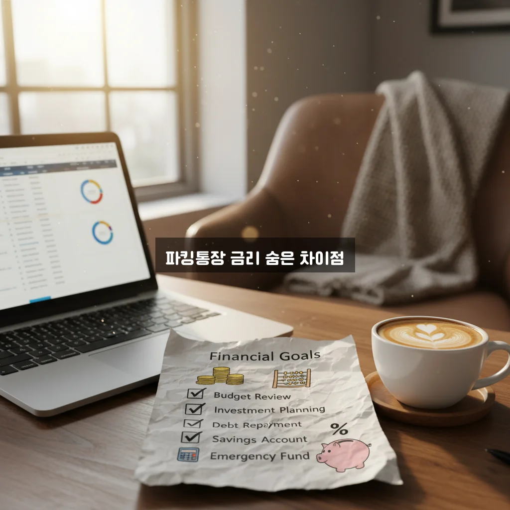 파킹통장 금리 비교 오류 완벽 해결 체크리스트 가이드 관련 이미지 2