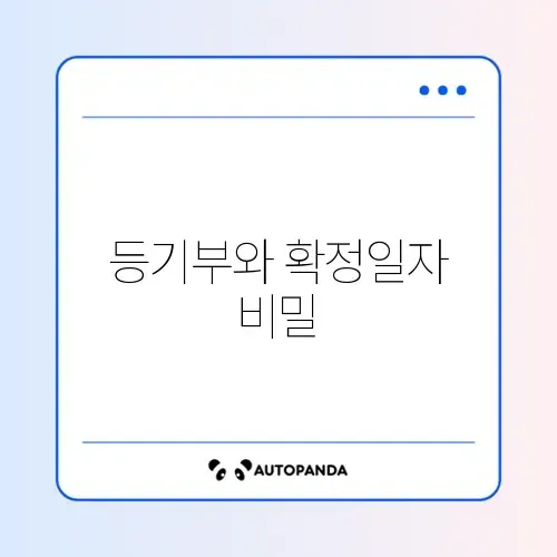 전세 계약 전 등기부등본 근저당 확인과 확정일자 효력 발생 시점 완벽 정리 썸네일