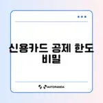 연말정산 신용카드 소득공제 한도 계산 완벽 가이드