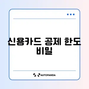 연말정산 신용카드 소득공제 한도 계산 완벽 가이드