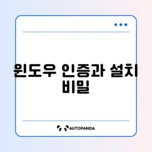 윈도우 11 정품 인증 확인부터 라이선스 종류별 이동 설치 방법 완벽 가이드