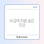 재난적의료비 비급여 지원 범위 완벽 정리 가이드