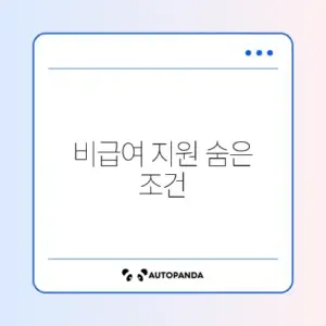 재난적의료비 비급여 지원 범위 완벽 정리 가이드