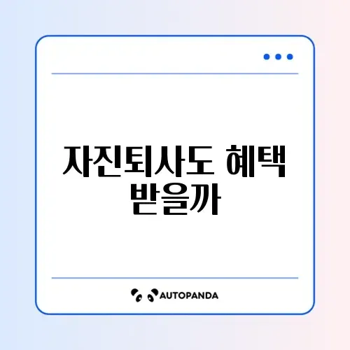실업급여 자진퇴사 수급 조건 완벽 가이드 알아보기