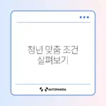 행복주택 청년 신청 조건 완벽 정리 가이드