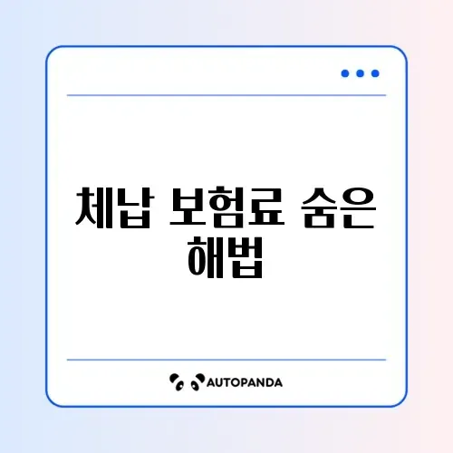 건강보험료 체납 분할납부 신청 완벽 가이드 알아보기