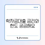 일반 상환 학자금대출 금리와 한도 완벽 정리 가이드